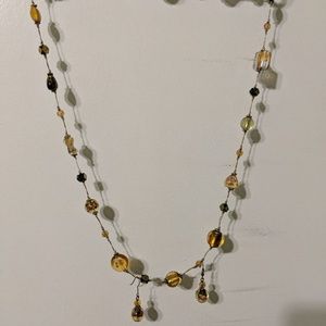 Necklace and earrings set